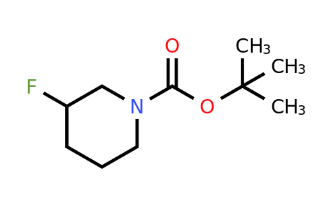 1068560-26-8 | tert-butyl 3-fluoropiperidine-1-carboxylate