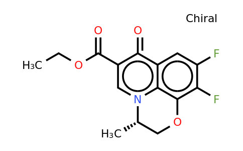 106939-34-8 | ethyl (S)-(-)-9,10-Difluoro-3-Methyl-7-Oxo-2,3-Dihydro-7H-Pyrido[1,2,3-de]-[1,4]Benzoxazine-6-Carboxylate