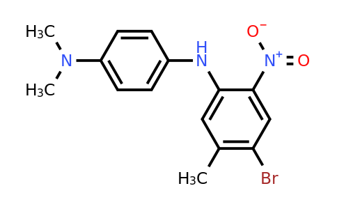 107100-50-5 | N1-(4-bromo-5-methyl-2-nitrophenyl)-N4,N4-dimethylbenzene-1,4-diamine