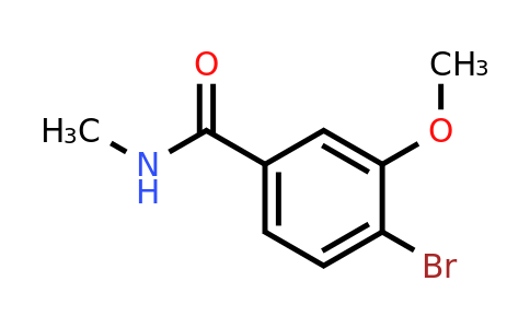 1072944-34-3 | 4-Bromo-3-methoxy-N-methylbenzamide