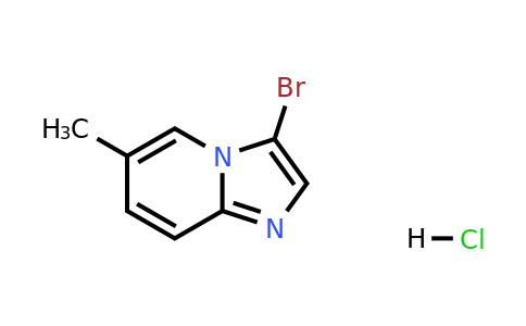 1072944-60-5 | 3-Bromo-6-methylimidazo[1,2-a]pyridine hydrochloride