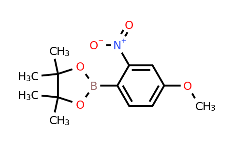 1073353-81-7 | 2-(4-Methoxy-2-nitrophenyl)-4,4,5,5-tetramethyl-1,3,2-dioxaborolane