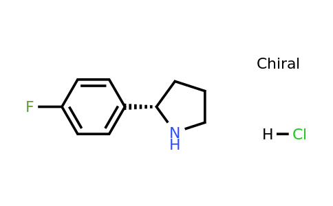 1073556-40-7 | (S)-2-(4-Fluorophenyl)pyrrolidine hydrochloride 1073556-40-7 | (S)-2-(4-Fluorophenyl)pyrrolidine hydrochloride