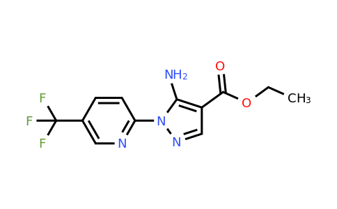 107748-84-5 | Ethyl 5-amino-1-[5-(trifluoromethyl)pyridin-2-yl]-1H-pyrazole-4-carboxylate