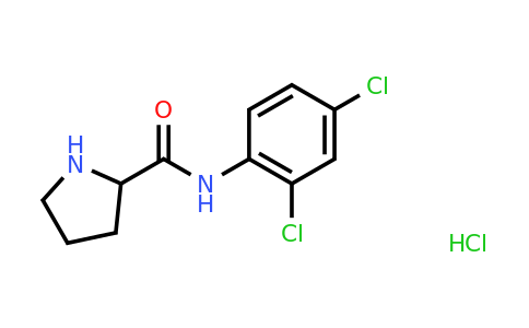 1078163-21-9 | N-(2,4-Dichlorophenyl)pyrrolidine-2-carboxamide hydrochloride