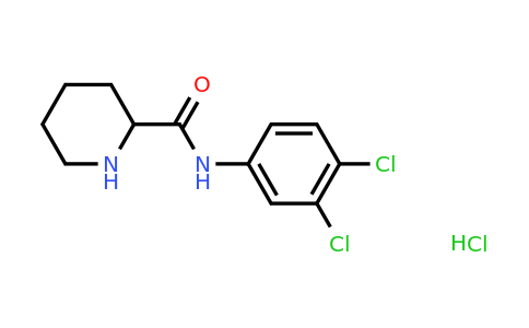 1078163-24-2 | N-(3,4-Dichlorophenyl)Piperidine-2-Carboxamide Hydrochloride