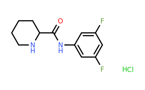 1078163-26-4 | N-(3,5-Difluorophenyl)piperidine-2-carboxamide hydrochloride