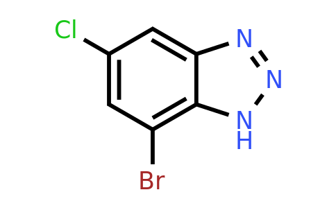 1086836-82-9 | 7-Bromo-5-chloro-1H-benzo[d][1,2,3]triazole