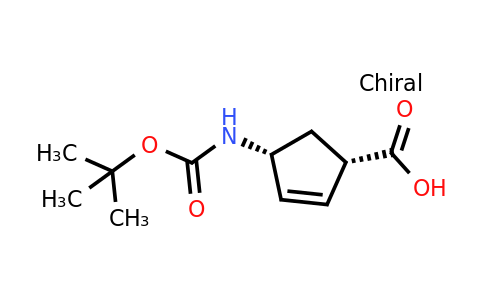 108999-93-5 | (+)-(1R,4S)-N-BOC-4-AMINOCYCLOPENT-2-ENECARBOXYLIC ACID