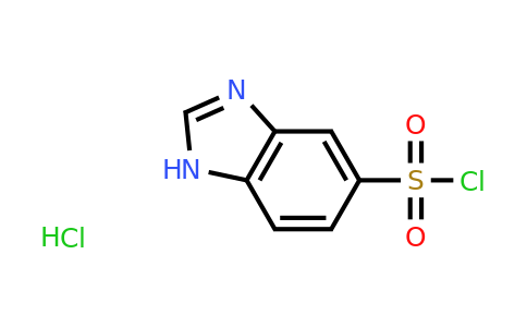1094350-38-5 | 1H-Benzimidazole-5-sulfonyl chloride hydrochloride