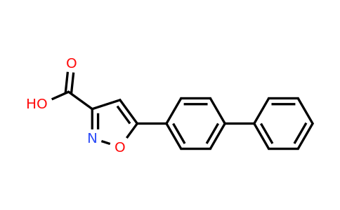 109558-73-8 | 5-Biphenyl-4-ylisoxazole-3-carboxylic acid