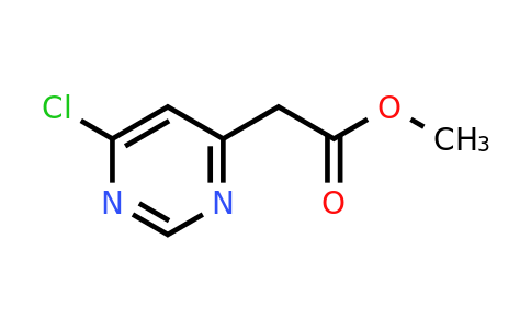 1097779-00-4 | Methyl 2-(6-chloropyrimidin-4-yl)acetate