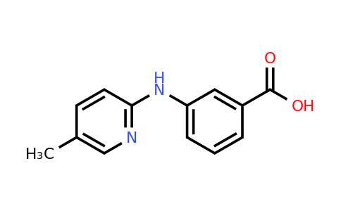 1099057-20-1 | 3-((5-Methylpyridin-2-yl)amino)benzoic acid