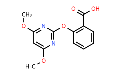110284-78-1 | 2-((4,6-Dimethoxypyrimidin-2-yl)oxy)benzoic acid