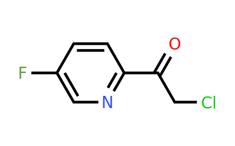 1104606-44-1 | 2-Chloro-1-(5-fluoro-2-pyridyl)ethanone