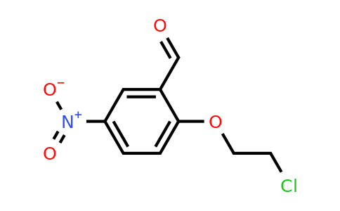 110837-53-1 | 2-(2-Chloroethoxy)-5-nitrobenzaldehyde