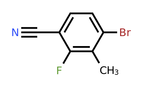 1114546-30-3 | 4-Bromo-2-fluoro-3-methylbenzonitrile