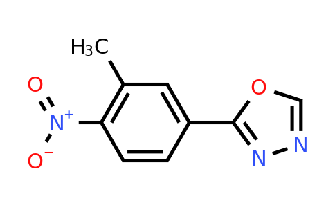 1118786-96-1 | 2-(3-Methyl-4-nitrophenyl)-1,3,4-oxadiazole