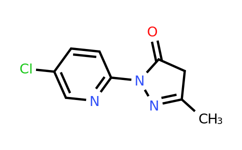 111988-00-2 | 1-(5-Chloropyridin-2-yl)-3-methyl-4,5-dihydro-1H-pyrazol-5-one