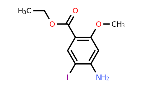 1122710-73-9 | Ethyl 4-amino-5-iodo-2-methoxybenzoate