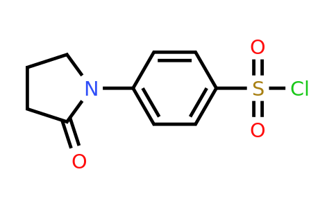 112539-09-0 | 4-(2-Oxopyrrolidin-1-yl)benzenesulfonyl chloride