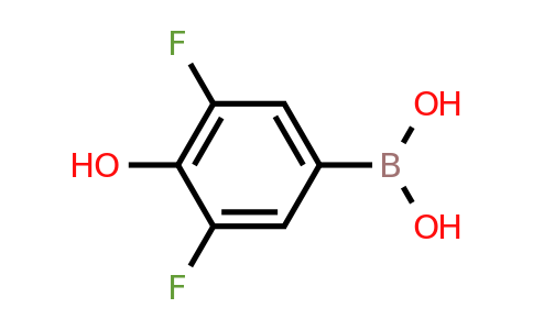 1132666-81-9 | 3,5-Difluoro-4-hydroxyphenylboronic acid
