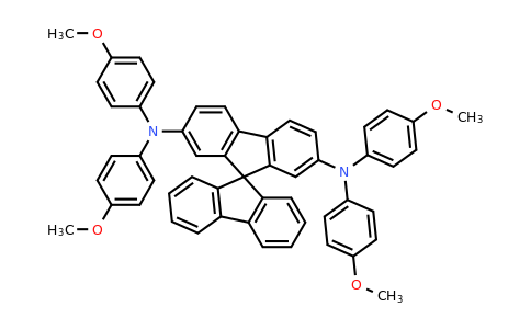 1138220-69-5 | N2,N2,N7,N7-Tetrakis(4-methoxyphenyl)-9,9'-spirobi[fluorene]-2,7-diamine