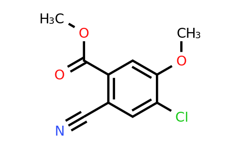 1138220-78-6 | Methyl 4-chloro-2-cyano-5-methoxybenzoate