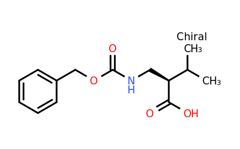 1138323-75-7 | (R)-2-((((Benzyloxy)carbonyl)amino)methyl)-3-methylbutanoic acid
