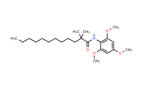 114289-47-3 | 2,2-Dimethyl-N-(2,4,6-trimethoxyphenyl)dodecanamide