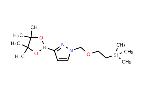 1146162-54-0 | 3-(4,4,5,5-Tetramethyl-1,3,2-dioxaborolan-2-yl)-1-((2-(trimethylsilyl)ethoxy)methyl)-1h-pyrazole