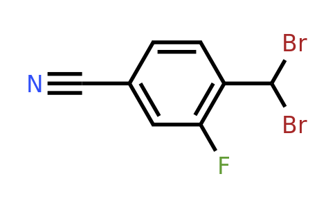 1146699-62-8 | 4-(Dibromomethyl)-3-fluorobenzonitrile