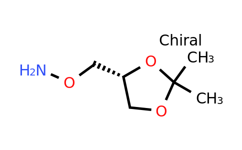 114778-50-6 | (R)-O-((2,2-Dimethyl-1,3-dioxolan-4-yl)methyl)hydroxylamine