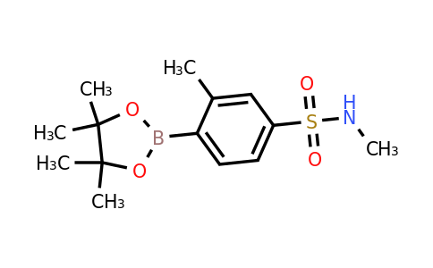 1152274-54-8 | N,3-Dimethyl-4-(4,4,5,5-tetramethyl-1,3,2-dioxaborolan-2-yl)benzenesulfonamide