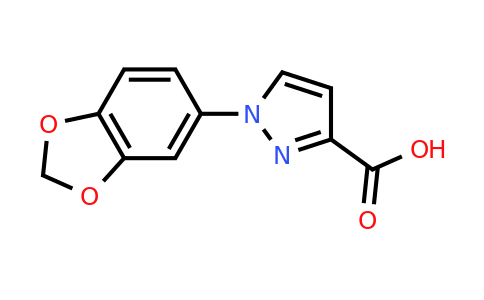 1152534-49-0 | 1-(1,3-Dioxaindan-5-yl)-1h-pyrazole-3-carboxylic acid