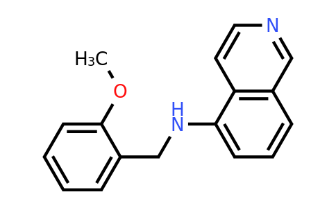 1152972-67-2 | N-[(2-Methoxyphenyl)methyl]isoquinolin-5-amine