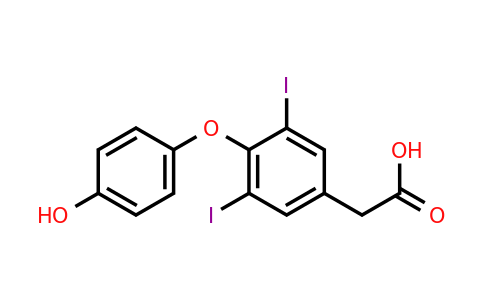 1155-40-4 | 2-(4-(4-Hydroxyphenoxy)-3,5-diiodophenyl)acetic acid