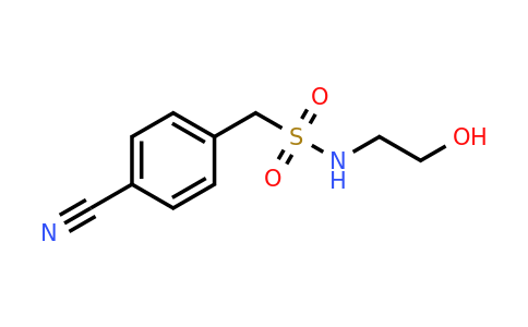1156311-16-8 | 1-(4-Cyanophenyl)-N-(2-hydroxyethyl)methanesulfonamide