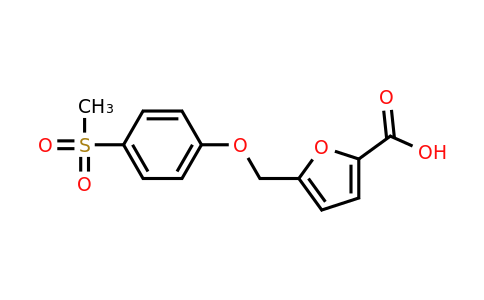 1157777-00-8 | 5-(4-Methanesulfonylphenoxymethyl)furan-2-carboxylic acid