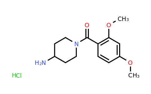 1158205-76-5 | 1-(2,4-Dimethoxybenzoyl)piperidin-4-amine hydrochloride