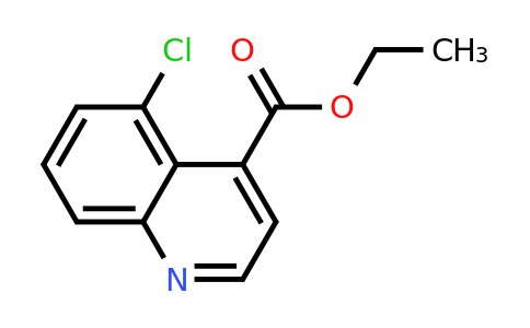 116557-07-4 | Ethyl 5-chloroquinoline-4-carboxylate