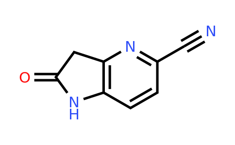 1167056-59-8 | 2-Oxo-2,3-dihydro-1H-pyrrolo[3,2-b]pyridine-5-carbonitrile