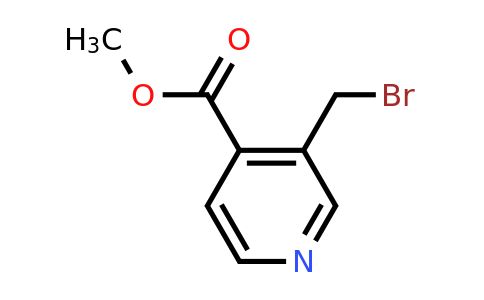 116986-10-8 | 3-(Bromomethyl)-pyridine-4-carboxylic acid methyl ester