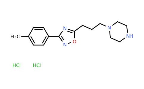 1170167-74-4 | 1-{3-[3-(4-methylphenyl)-1,2,4-oxadiazol-5-yl]propyl}piperazine dihydrochloride
