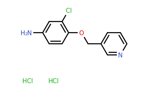 1170528-42-3 | 3-Chloro-4-(pyridin-3-ylmethoxy)aniline dihydrochloride
