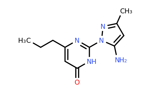 1171768-45-8 | 2-(5-Amino-3-methyl-1H-pyrazol-1-yl)-6-propylpyrimidin-4(3H)-one