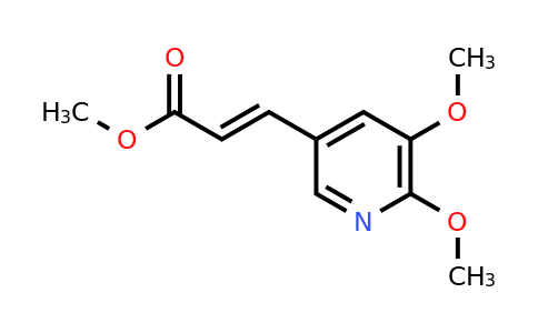 1171919-91-7 | Methyl 3-(5,6-dimethoxypyridin-3-yl)acrylate