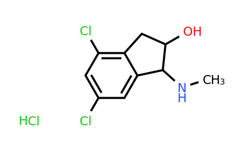 1172327-40-0 | 4,6-Dichloro-1-(methylamino)-2,3-dihydro-1H-inden-2-ol hydrochloride