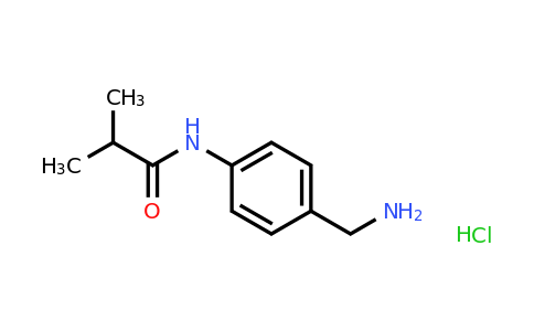 1172778-29-8 | N-[4-(Aminomethyl)phenyl]-2-methylpropanamide hydrochloride
