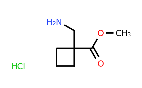 1172902-07-6 | methyl 1-(aminomethyl)cyclobutane-1-carboxylate hydrochloride